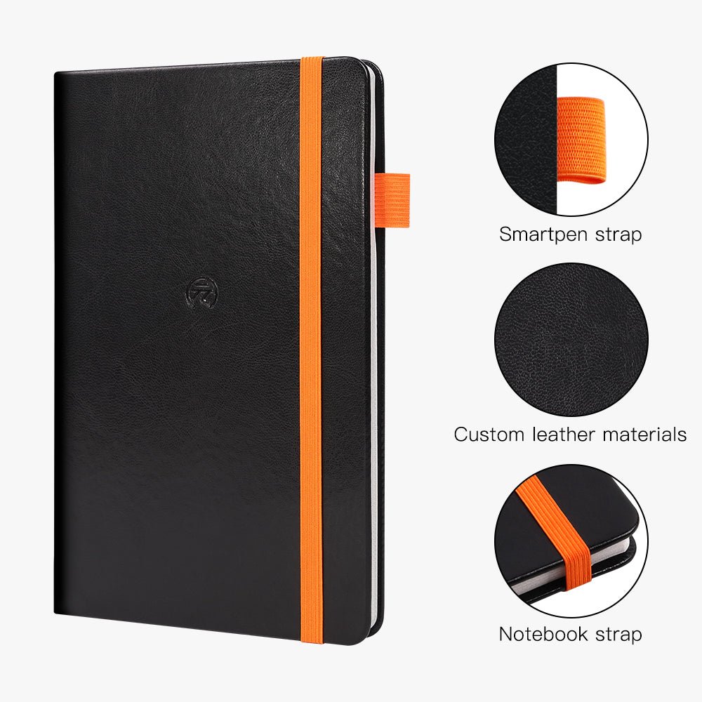 Black Orange Notebook - Yuan