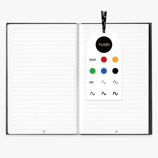 Black Orange Notebook - Yuan