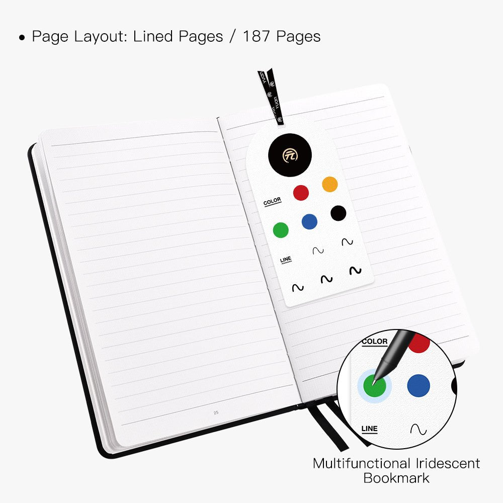 Pure Black Notebook - Yuan