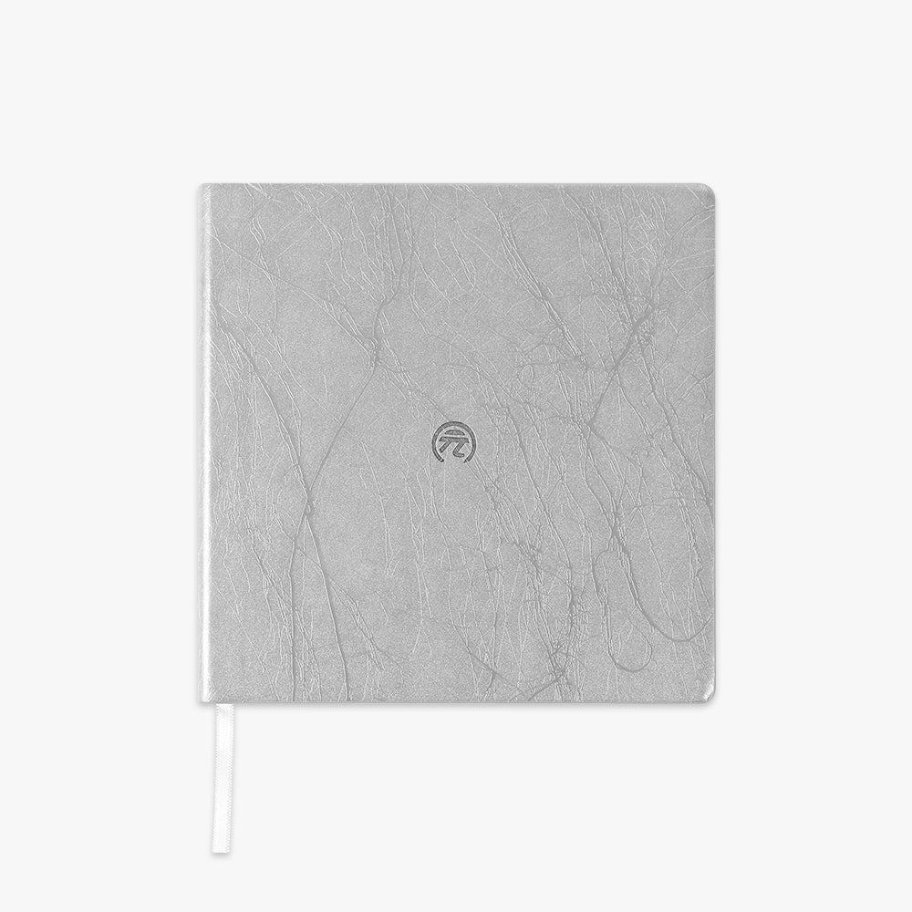 Soft Leather Commic grey Square Notebook – Yuan